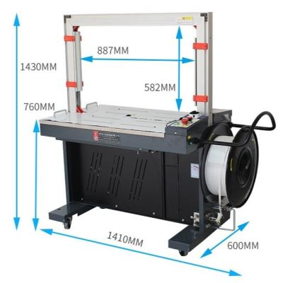 China Automatic Grade MH-301 PP Belt Binding Machines Wrapping Machine for Carton Box Package for sale