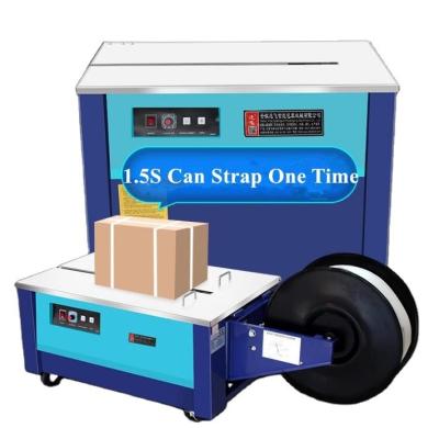 Cina Semi-Auto PP Bundling Strapping Machine per imballaggi in cartone ondulato in vendita