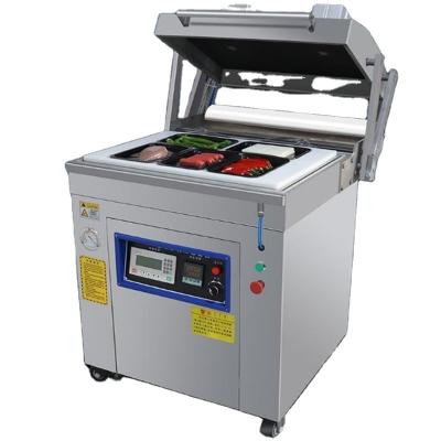 China Advanced Food Vacuum Skin Packing Machine with 220V/50HZ Voltage and 710*510*90mm Chamber Size for sale