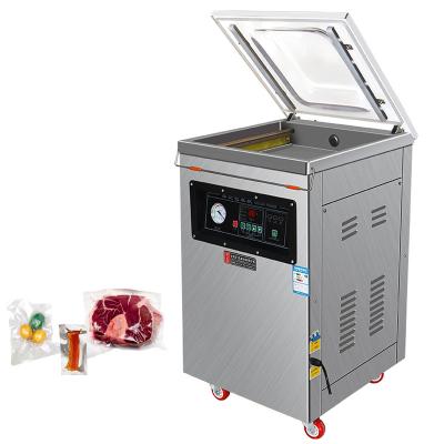 China DZ-500 Industrial/Household Vacuum Sealing Machine For Meat Chamber Size 600*520*150mm for sale