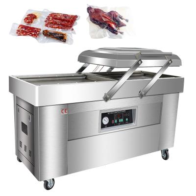 China APPAREL Wholesaler Double-Chamber Vacuum Packing Machine with 20m3/h Vacuum Pump Rate for sale