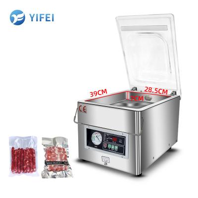 China Electric Heating Power 250W Vacuum Packing Machine for Dry and Wet Food Preservation for sale