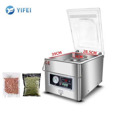 China Desktop Single Chamber Vacuum Packing Machine for Food in Hotels Electric Driven for sale