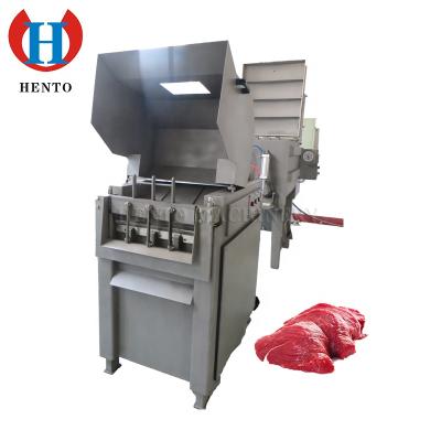 China 2021 new meat hotels meat cutting machine frozen/frozen cutting machine/frozen meat cube cutting machine for sale