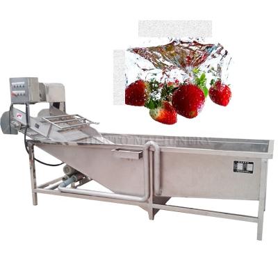 China Fruit processing plant ozone fruit and vegetable seal air bubble washing machine high pressure vegetable and fruit seal for sale