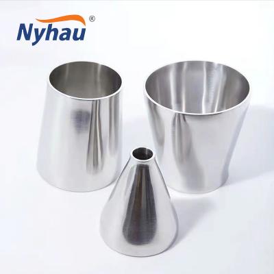 China 304 Stainless Steel Nyhau Beer Sanitary DIN Fitting Weld Concentric Pipe Reducer for sale