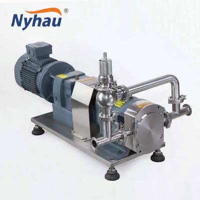 China Sanitary drinking water treatment nyhau food guard 304 water pump stainless steel dairy transfer pump for sale