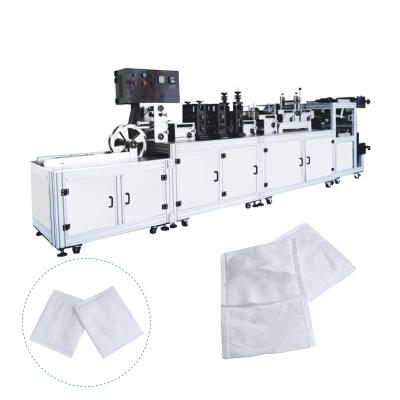 China Hotels Automatic Cosmetic Alcohol Pad Makeup Remover Cotton Pad Making Machine for sale