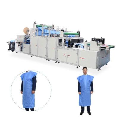 China Hotels Automatic Disposable Medical Protective Clothing Body Making Machine for sale