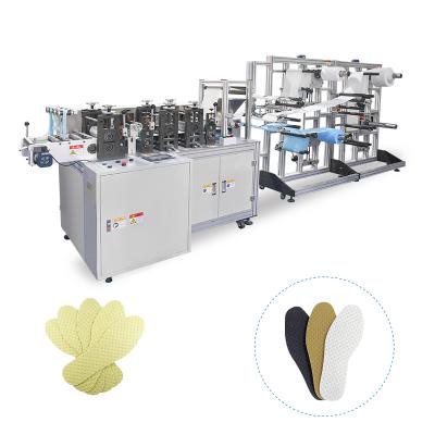 China Full Automatic Garment Shops Non Woven Disposable Insole Making Machine for sale