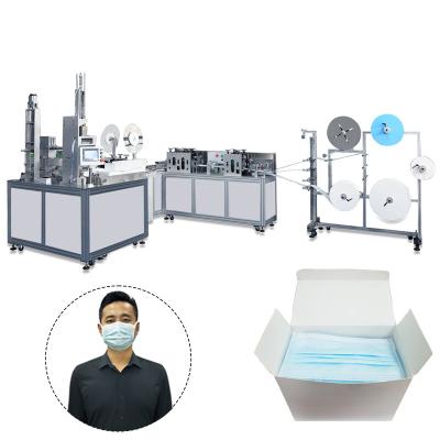 China Advertising Company Fully Automatic Flat Boxing Mask Wrapping And Bandaging Machine for sale