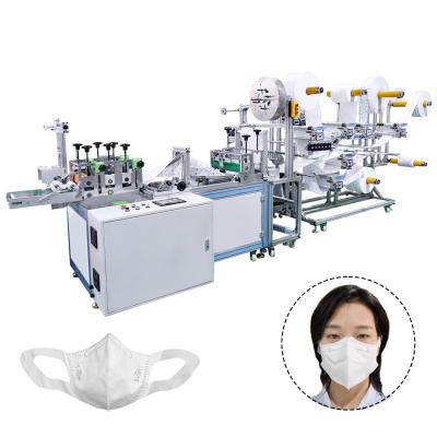 China energy & Hot Selling Automatic Disposable Elastic Cloth Folding Mask Extracting Machine for sale