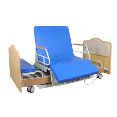 China The elderly person or patient the older three function medical electric electric hospital bed with rotation function for sale