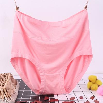 China Wholesale Antibacterial Plus Size Women's Panties Breathable Modal Panties High Waist Underwear For Ladies for sale