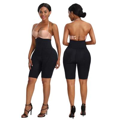 China Large Size Antibacterial Women's Functional Shapewear Plus Sponge Pad High Waist Postpartum Body Shaping Pants for sale