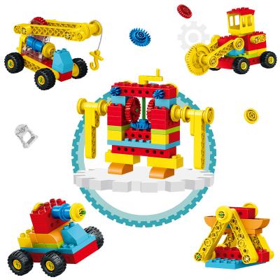 China Building Toy Hanye 40 Models In Ideas 1 Multi Building Blocks Bricks 115pcs STEAM Plastic Speed ​​Blocks Toys Kids for sale