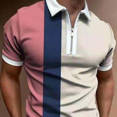 China Anti-wrinkle Modern Design T-Shirts Plus Size Work Clothes Men'S Golf Polo for sale