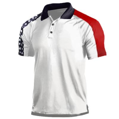 China Good Quality Anti-wrinkle Cotton Overflows Mens T-shirt Polo T-Shirts For Men for sale