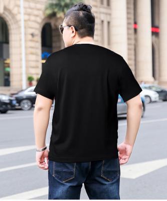 China Anti-Wrinkle Plain Pima Cotton Oversized T-shirt For Men Loose T-shirt Oversized Crew Neck Custom Logo for sale