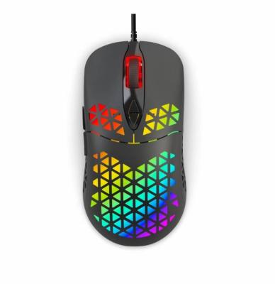 China Colorful Led Lights 3200dpi Led Lights Wired Gaming Mouse For PC Laptop And Mac Computers for sale