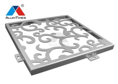 China Anti - los paneles decorativos de aluminio de la suciedad, laser cortaron el panel de pared perforada en venta