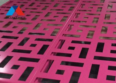 China PVDF Coating Aluminium Decorative Panels Custom Design Acceptable for sale