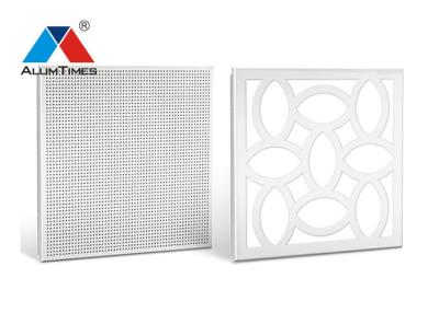 China Perforated Clip In Metal Ceiling With Excellent Sound Absorption Performance for sale