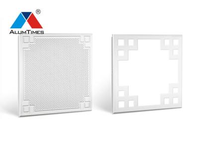 China Painted And Reflective Finishes Perforated Aluminum Ceiling Panels With Sound Absorb for sale