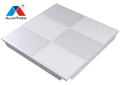 China el panel de techo de aluminio interior decorativo de los 60cm*60cm para el borde del cuadrado del hotel en venta