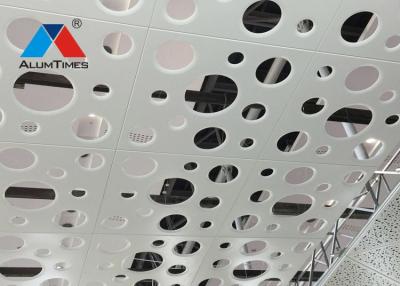 China Corrosion Protection Perforated Aluminum Ceiling 600x600 For Vessel / Aluminum Gusset Ceiling for sale