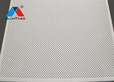 China Standard Perforated 1.8 Aluminum Square Ceiling Board / Acoustic False Ceiling for sale