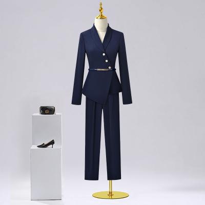 China Urban elegant suit business casual clothing anti-pilling office female evening wear for sale