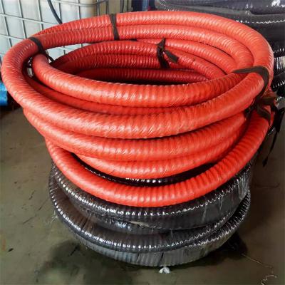 China Customizable Black Braided Cotton Reinforcement Epdm Synthetic Rubber Air Hose for sale