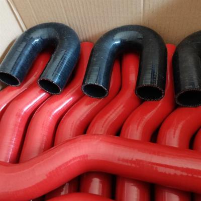 China Automotive Parts Silicone Hose Suppliers Silicone Plug Elbow 2.5 3 90 Degree Coupler for sale