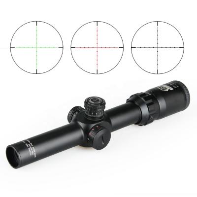 China Iluminated Rifle Scope 2.5-10X26 Riflescopes Airsoft Tactical Military HK1-0253 Red Green Illuminated Hunting Rifle Scope for sale