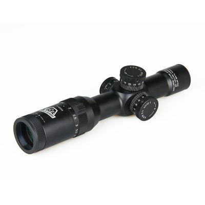 China Metal 1-4x24 Immediate Reaction Forces Air Gun Riflescope with 11mm Rail Mount Rings HK1-0197 for sale