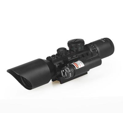 China Metal Aiming Tactical Weapon Combat Hunting Airsoft Illumanition Optic Scope LS3-10X42E Red/Green Rifle With Laser HK1-0310 for sale