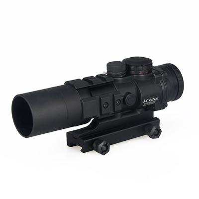 China Tactical Red Dot Sight Air Pistol Rifle Scope 3x Prism With QC Ballistic Reticle HK1-0309 for sale