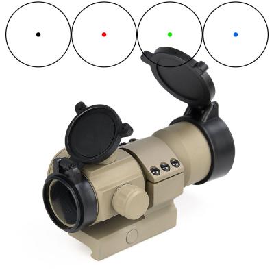 China HK2-0050 1x35 M3 Reflex Sight Micro Red Dot Illumination Dot Sight Square Red Red Green-Blue Red Dot Scope For Rifle for sale