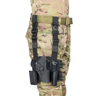 China Super Tactical Airsoft Gun Airsoft Gun Holster G17 Holster Army Military Equipment Super Tactical Air Pistol Pistol Magazine Torch G17 Holster with Platform for sale