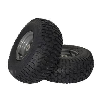 China Symmetry 13x5.00-6 center wheel tire and inner tube set for go kart, dirt bike, ATV, yard tractors, lawn mower, carts, hand trucks, for sale