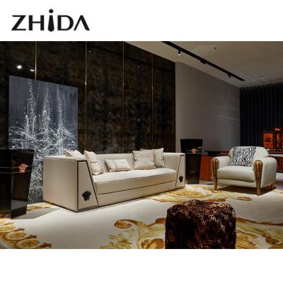 China Light weight custom modern home furniture custom made modern home furniture Foshan Zhida sofa set sofa set for sale