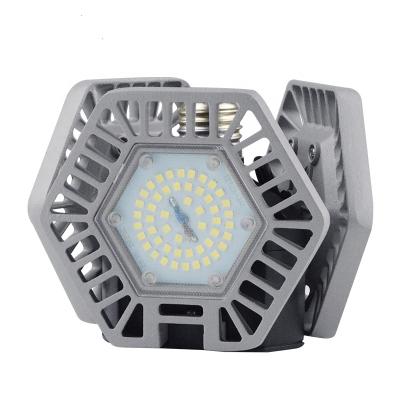 China Hot Selling Warehouse Construction Site Led Garage Light 80w E-commerce Bay Light Manufacturer Bulbs E10 220v Foldable Garage Basement Warehouse Factory Top for sale