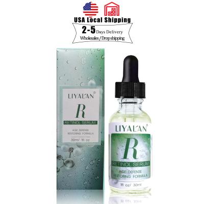 China Private Label Anti Wrinkle Skin Care Vegan Anti Aging Serum 2.5% VA Facial Serum Whitening With Hyaluronic Acid For Face for sale