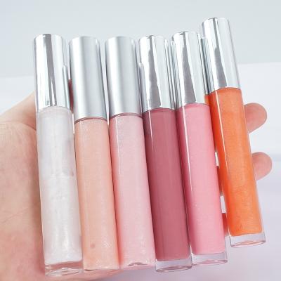 China Wholesale Private Label 6 Colors Waterproof Matte Gloss Shiny Lipgloss Makeup Glitter Lip Gloss Set for sale