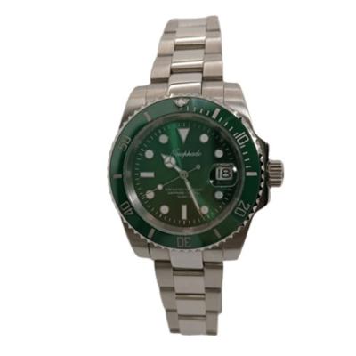 China Ghost Automatic Diver Green Factory Sale Date Custom Made Men Automatic Watch for sale