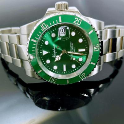 China The 40mm Sapphire Green Specter Luxury Japanese automatic mechanical submersible watch of the high quality automatic date movement diver for sale