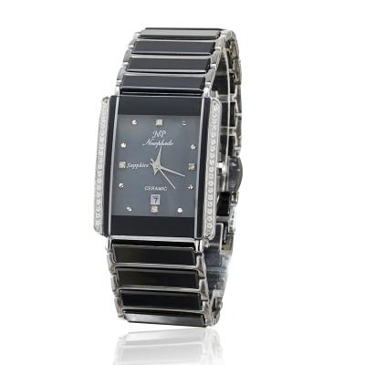 China Classic Day/Date Couple Woman And Man Wrist Customized Wholesale OEM Luxury Quartz Watch for sale