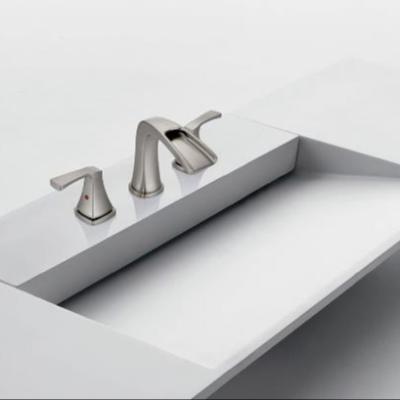 China Direct Wholesale Metered Hidden Faucet Bar UPC Chrome Bass Waterfall Basin Faucet Vanity Luxurious Faucets Factory for sale