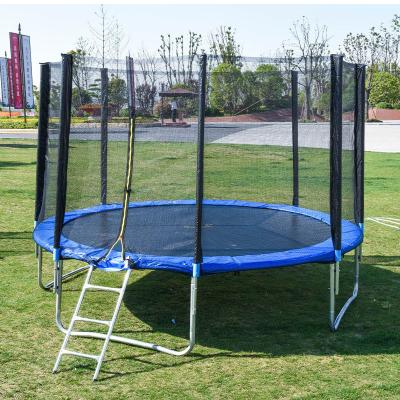 China Eco-friendly 12ft 14ft 16ft Kids Jump Trampoline Bungee Trampoline Park Outdoor Trampoline For Sale for sale